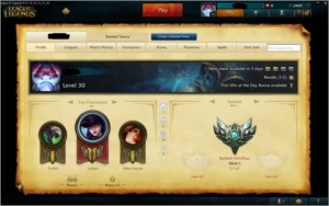 SMURF PRATA 1 - League of Legends LOL