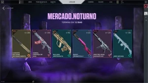 CONTA Valorant OURO - mercado noturno