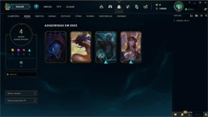 Conta platina 2 - League of Legends LOL