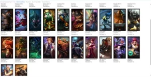 CONTA 111 CHAMPS - VAYNE LADRA DE ALMAS - League of Legends LOL