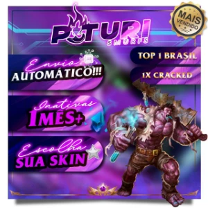 [100% Safe] Conta Cracked Inativa 1 Mes+ / 50+ Champs! - League of Legends LOL