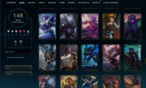 Full Acesso | 100% Segura | Season 2018 | 148 Skins | Todos - League of Legends LOL