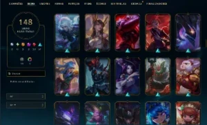 Full Acesso | 100% Segura | Season 2018 | 148 Skins | Todos - League of Legends LOL