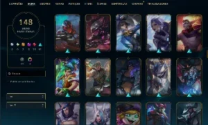 Full Acesso | 100% Segura | Season 2018 | 148 Skins | Todos - League of Legends LOL