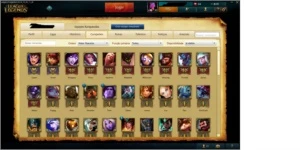 Conta League of Legends Prata 2, 37 skins + reembolso LOL