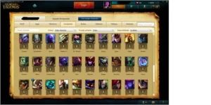 Conta League of Legends Prata 2, 37 skins + reembolso LOL