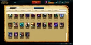 Conta League of Legends Prata 2, 37 skins + reembolso LOL