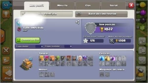 ARENA 9 * XP 9 + CV7 RECENTE !!! - Clash of Clans