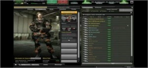 Conta combat arms !
