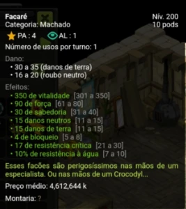 Itens/set De Força Pvp Lvl 200 No Brutas - Dofus