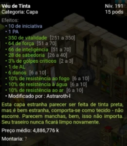 Itens/set De Força Pvp Lvl 200 No Brutas - Dofus