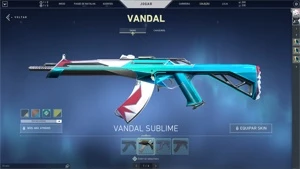 conta rara com varias skins!!! - Valorant
