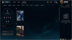 Conta de LoL, Gold V, lvl 35 - League of Legends