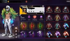 Conta Free Fire Insana 🔥 Skins Raras + Itens Exclusivos