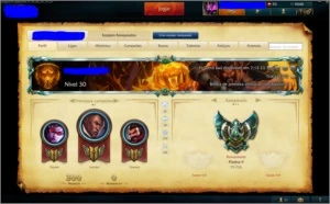 Conta de League Of Legends PLAT5 +60 Skins LOL