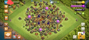 Conta Clash of Clans Cv 10 quase full