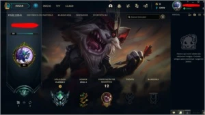 conta smurf plat 2 70% winrate - League of Legends LOL