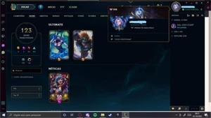 Conta de league of legends LOL