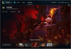 CONTA 30 OURO 4 2016 COM BORDA OURO 27 CHAMPS 14 SKINS - League of Legends LOL