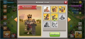 CV13 SEMI FULL CLASH OF CLANS 11 SKINS MIL GEMAS PAISAGEM