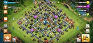 CV13 SEMI FULL CLASH OF CLANS 11 SKINS MIL GEMAS PAISAGEM