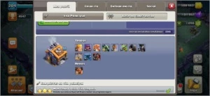 CV13 SEMI FULL CLASH OF CLANS 11 SKINS MIL GEMAS PAISAGEM