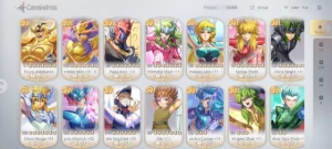 Conta do Saint Seiya Ex a Venda - Saint Seiya Awakening SSA