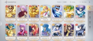 Conta do Saint Seiya Ex a Venda - Saint Seiya Awakening SSA