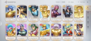 Conta do Saint Seiya Ex a Venda - Saint Seiya Awakening SSA