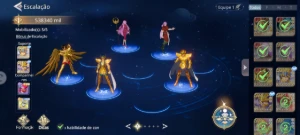 Conta do Saint Seiya Ex a Venda - Saint Seiya Awakening SSA