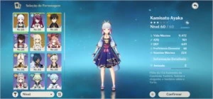 Zhongli + Ayaka + Benção Genshin Impact