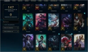 CONTA LOL - PLAT2(PROVISORIO) - League of Legends