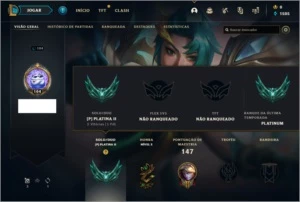 CONTA LOL - PLAT2(PROVISORIO) - League of Legends