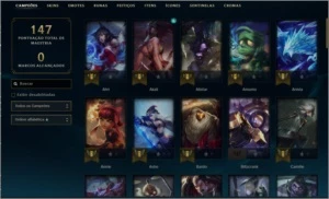 CONTA LOL - PLAT2(PROVISORIO) - League of Legends
