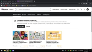 Conta na udemy - Cursos e Treinamentos