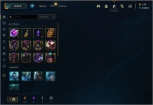 Conta lol GOLD 4 TODAS OS CHAMPS 520 SKINS NUNCA BANIDA - League of Legends