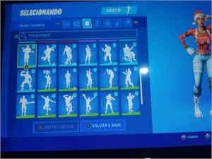 Vende-se conta top de Fortnite. Preço negociável.