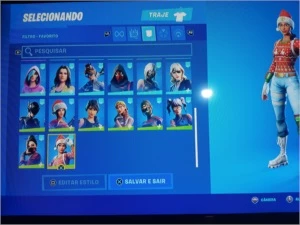 Vende-se conta top de Fortnite. Preço negociável.