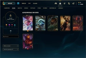 Smurf Gold 4, sem email confirmado. - League of Legends LOL