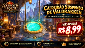 🫕 Caldeirão Suspenso De Valdrakken — Azeroth Forge Housing - Blizzard