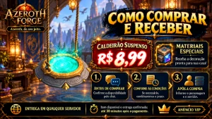 🫕 Caldeirão Suspenso De Valdrakken — Azeroth Forge Housing - Blizzard