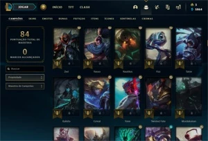 CONTA SMURF PLATINA 2 PROMOÇÃO - League of Legends LOL