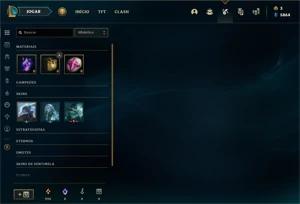 CONTA SMURF PLATINA 2 PROMOÇÃO - League of Legends LOL