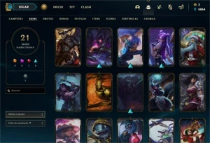 CONTA SMURF PLATINA 2 PROMOÇÃO - League of Legends LOL