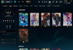 Conta de LoL de 2012 FULL champ LVL671
