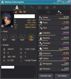 BDO Main striker/ 562GS +7Bi em caixa+Corcel+email - Blizzard