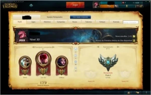 Conta League Of Legends, atualmente prata 1 (Borda de Ouro) LOL