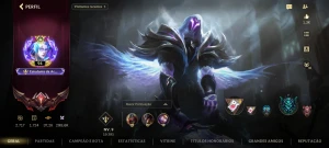 Conta wild rift Antiga