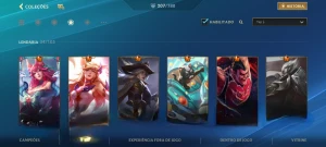 Conta wild rift Antiga - League of Legends: Wild Rift LOL WR