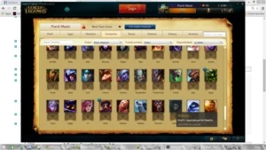 Vendo ou troco conta lol com 104 champions +2skins T>Dofus - League of Legends